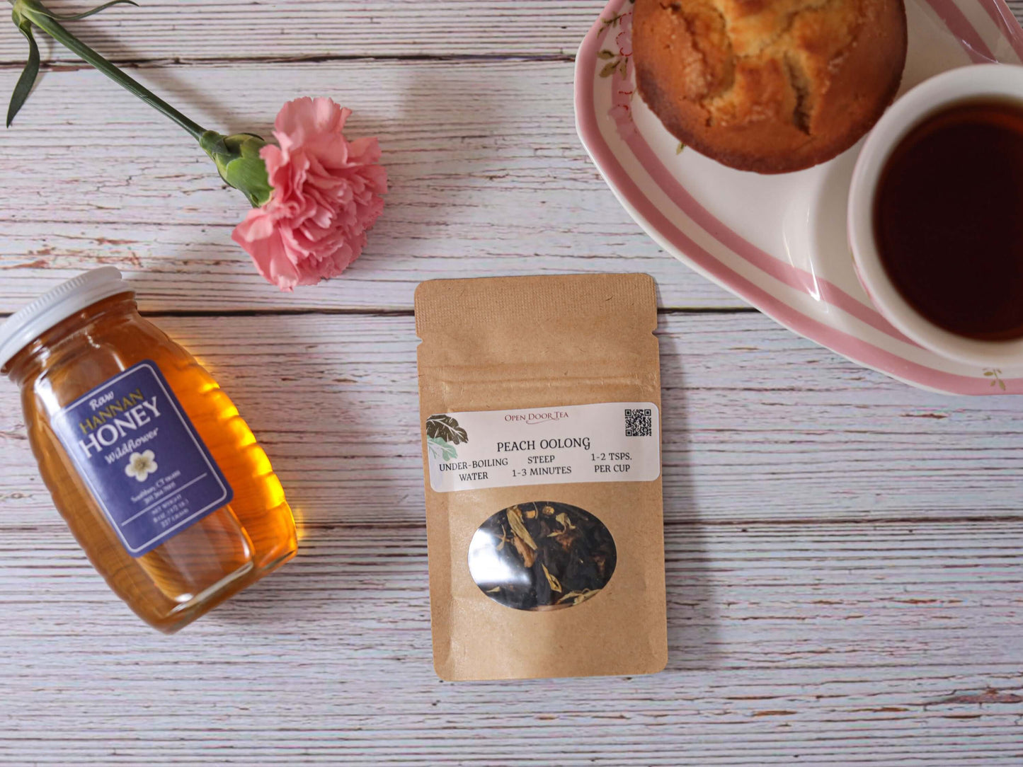 Open Door Tea Peach Oolong