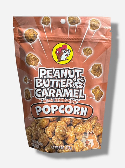 Buc-ee's Peanut Butter & Caramel Popcorn With Cinnamon