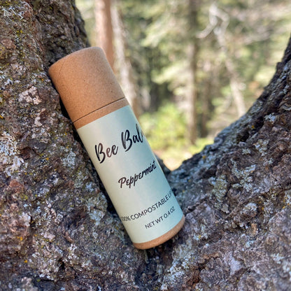 Bee Balm Peppermint Lip Balm Sticks - 6 Sticks