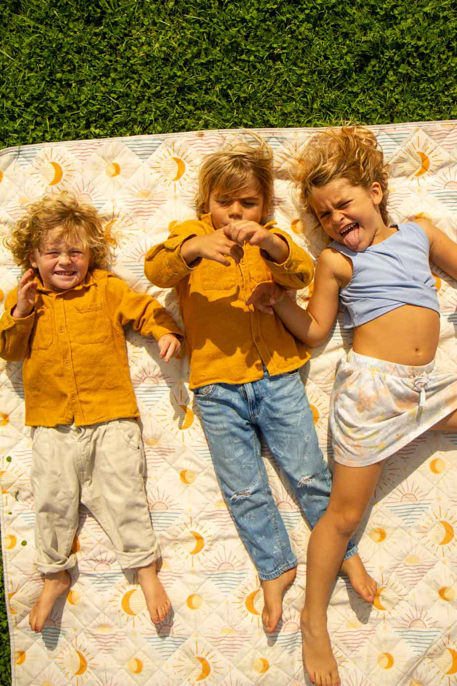 Shwally - For Home and Play The Shwally Picnic Blanket - Sunny Jungle