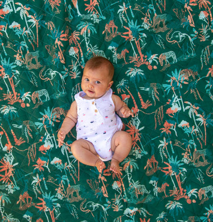 Shwally - For Home and Play The Shwally Picnic Blanket - Sunny Jungle
