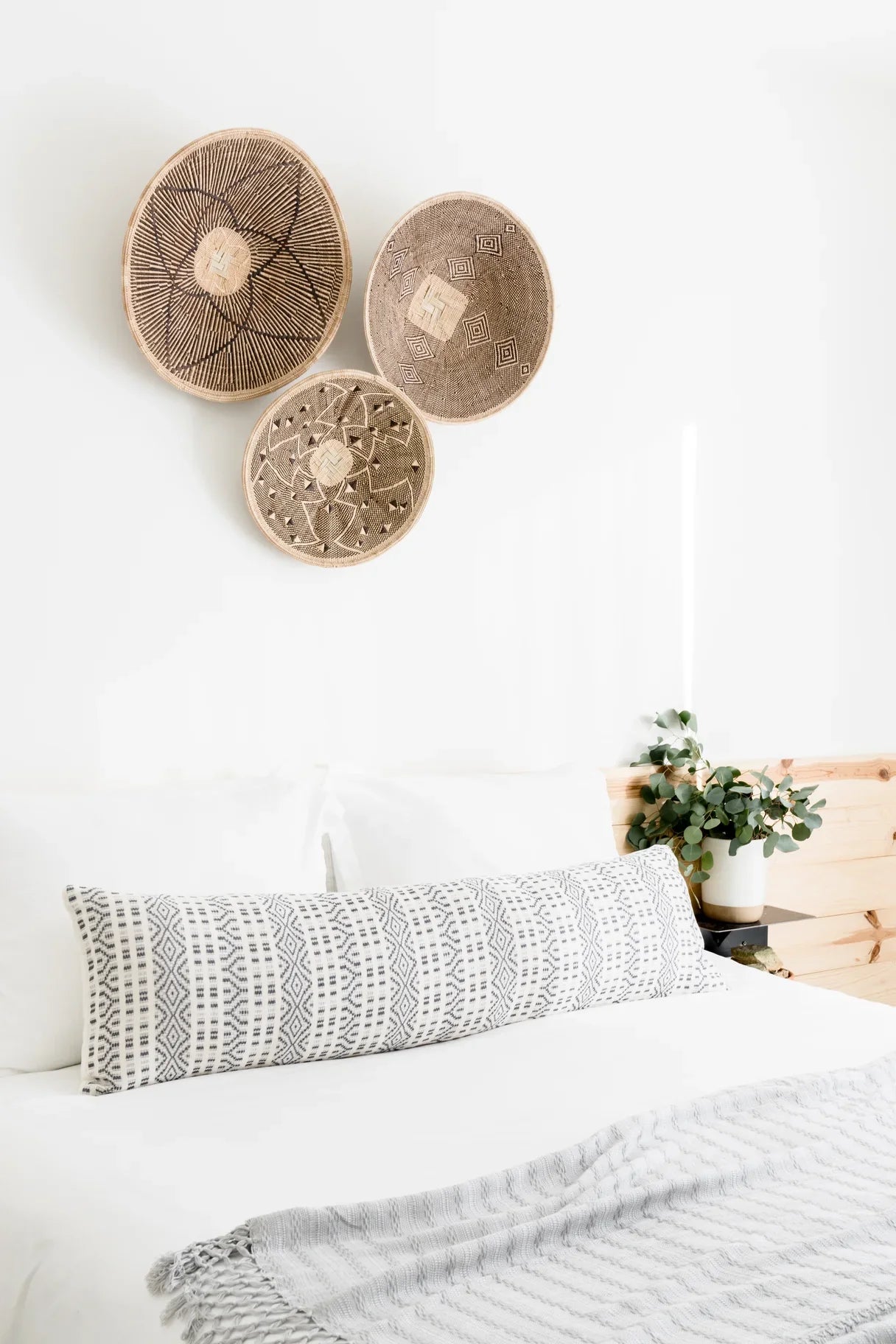 ANDREA LUMBAR PILLOW IN SLATE