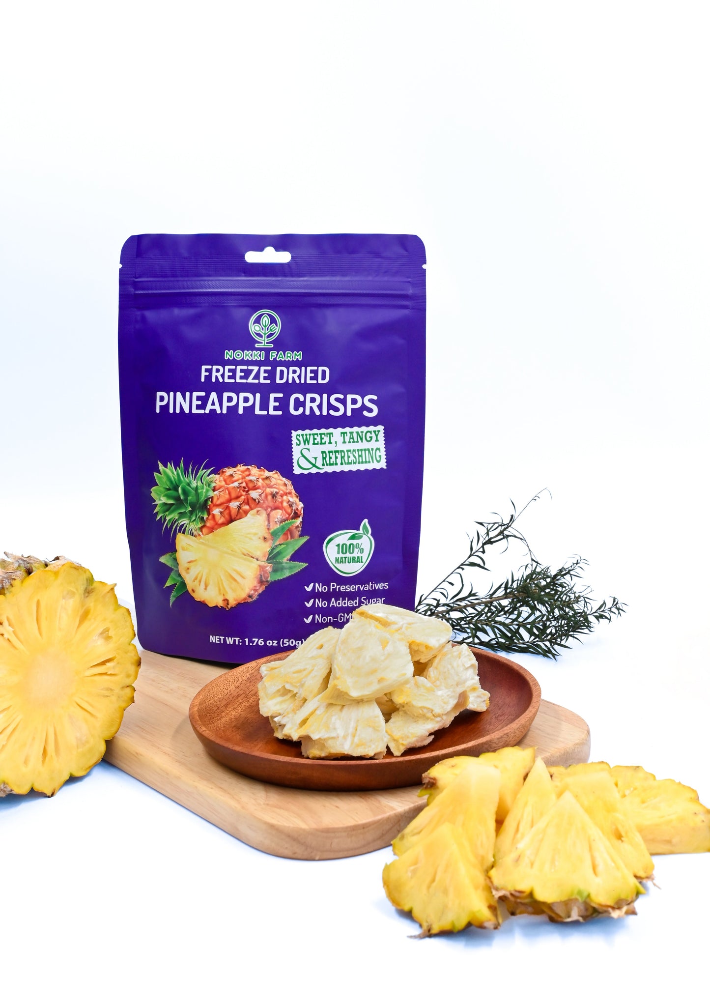 Freeze-Dried Pineapple