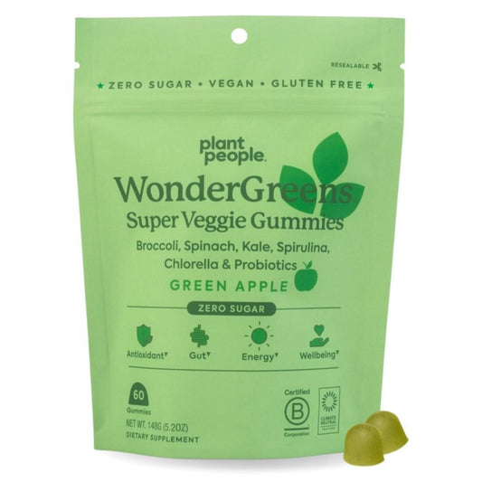 Plant People - 'WonderGreens' Super Veggie Gummies (5.2OZ | 60CT)