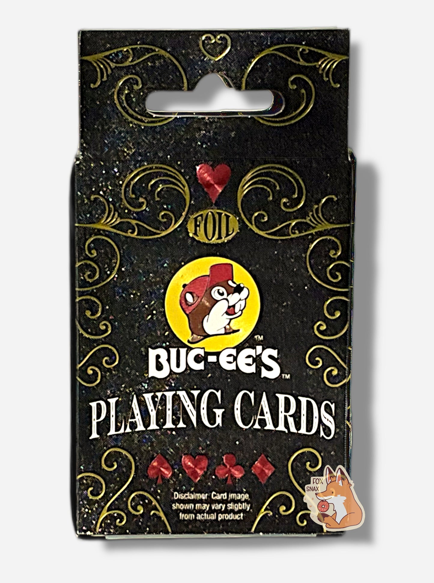 Buc-ee's Foil Playing Cards