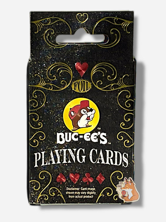 Buc-ee's Foil Playing Cards