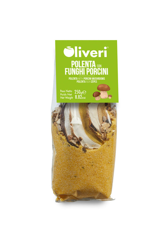 Porcini Mushroom Polenta (Polenta con Funghi Porcini)