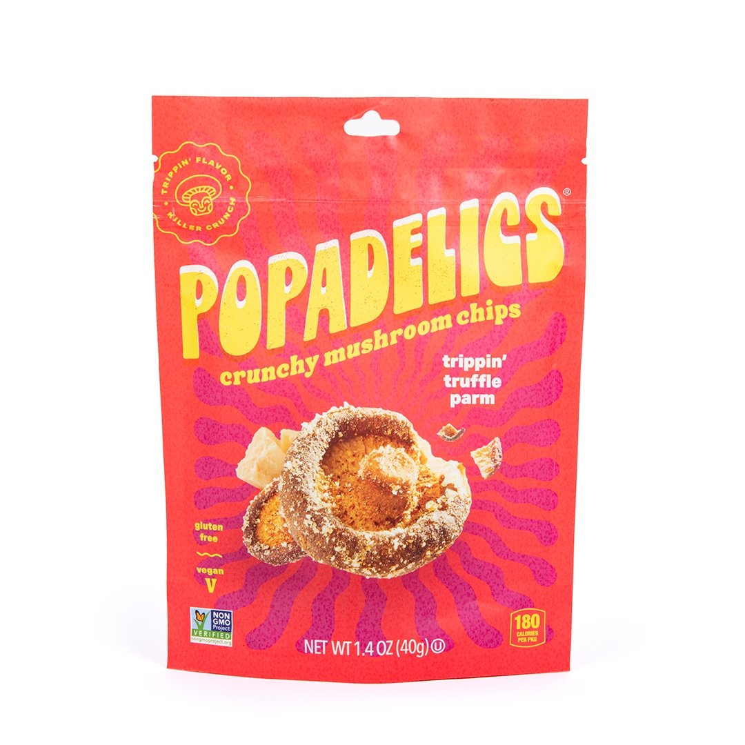 Popadelics Crunchy Mushroom Chips - Variety Pack