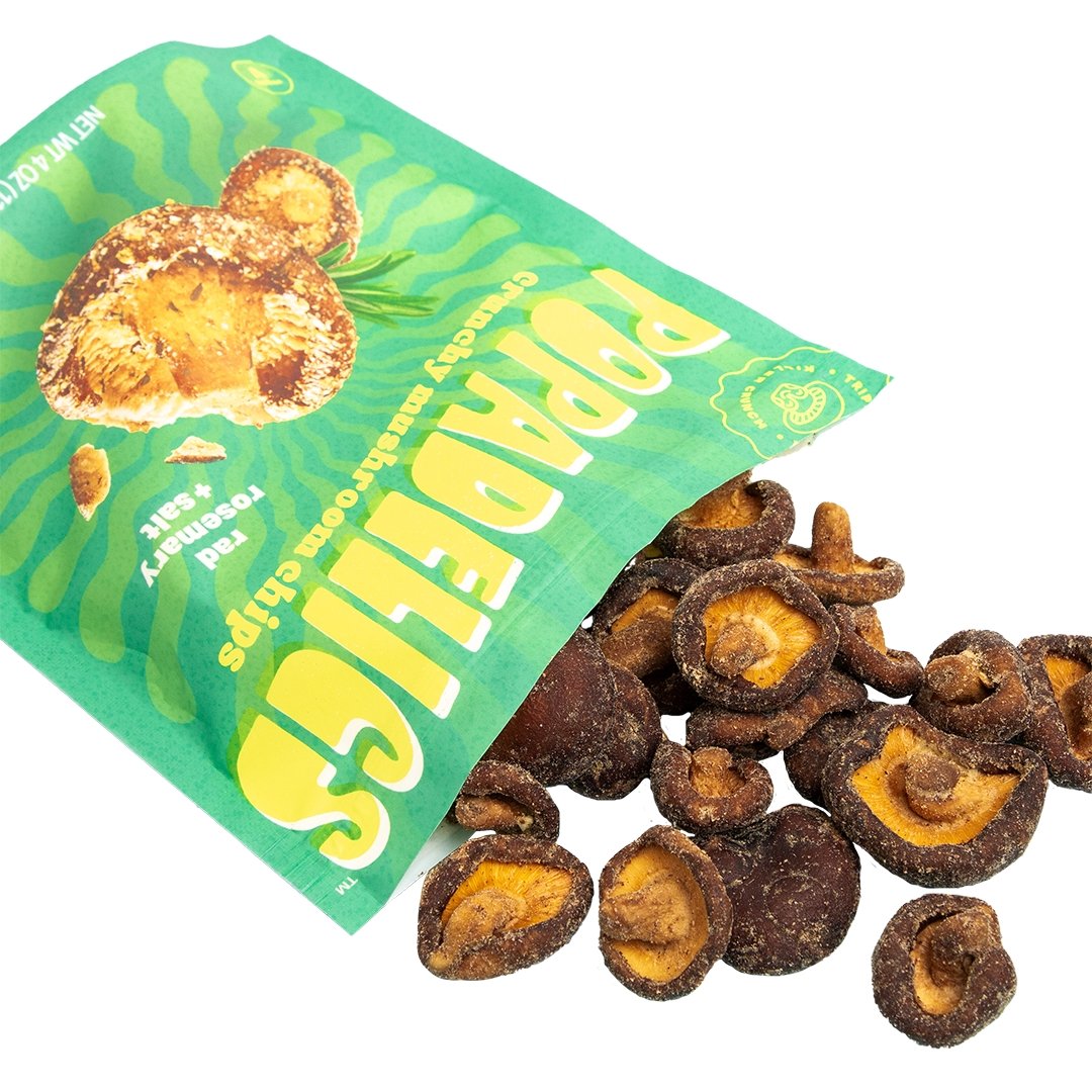 Popadelics Crunchy Mushroom Chips - Variety Pack