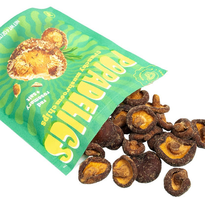 Popadelics Crunchy Mushroom Chips - Variety Pack