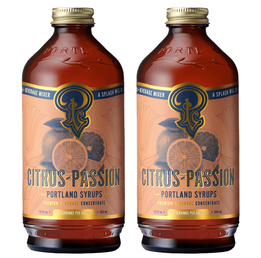 Portland Syrups Citrus-Passion Syrup two-pack