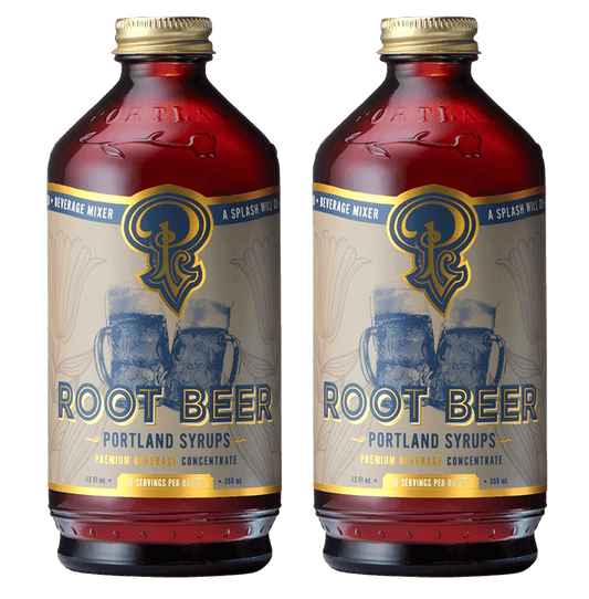 Portland Syrups Genuine Root Beer Syrup two-pack