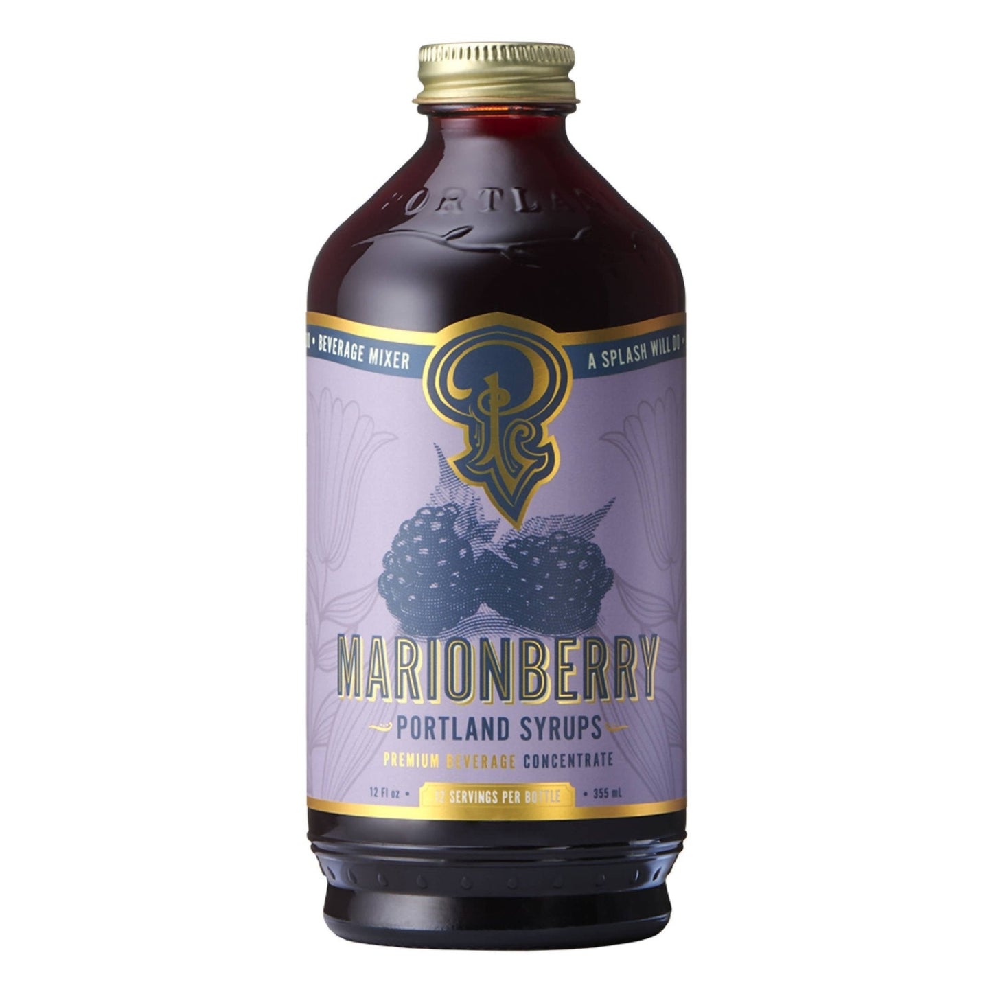 Marionberry Syrup - 6 x 12 oz