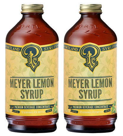 Portland Syrups Meyer Lemon Syrup two-pack
