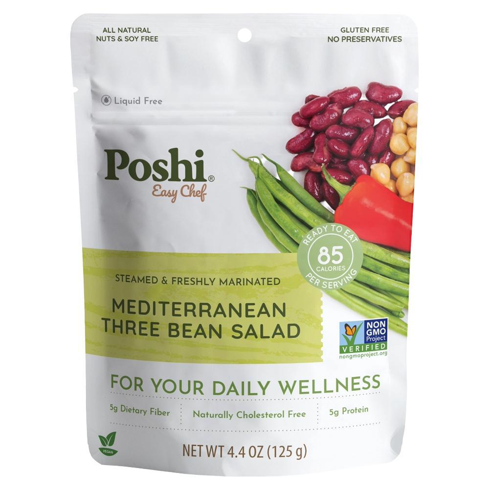 Poshi - Mediterranean Three Bean Salad (125G)