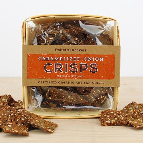 Potter's Crackers - 'Caramelized Onion' Crisps (5.3OZ)
