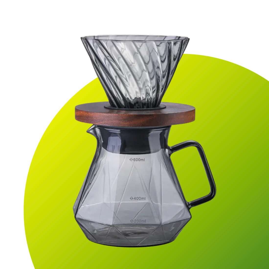 Glass Pour Over Set
