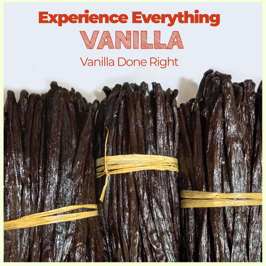 Premium Grade A Vanilla Beans Whole Bulk Pods