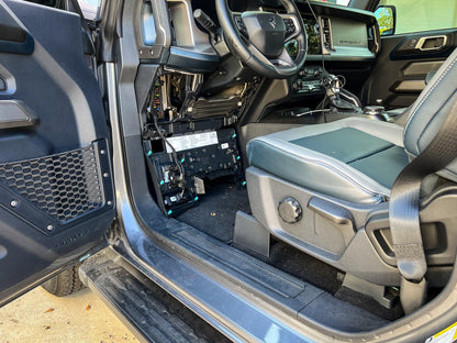 Printed Series Interior Under Steering Wheel Fuses Label - 2021+ Bronco