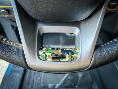 Printed Series Lower Steering Wheel Spoke Overlay - 2021+ Bronco