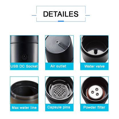 2 IN 1 CAPSULE & GROUND MINI ESPRESSO