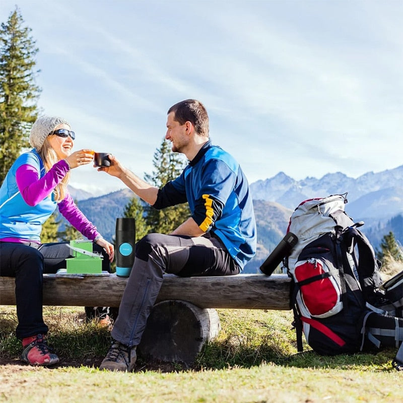 2 IN 1 CAPSULE & GROUND MINI ESPRESSO