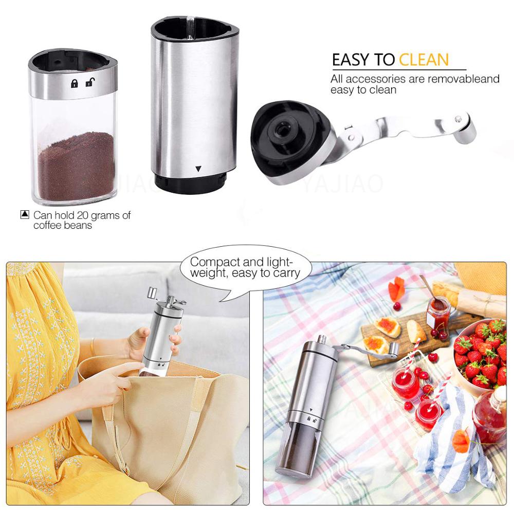 PORTABLE MANUAL COFFEE GRINDER