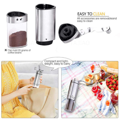 PORTABLE MANUAL COFFEE GRINDER