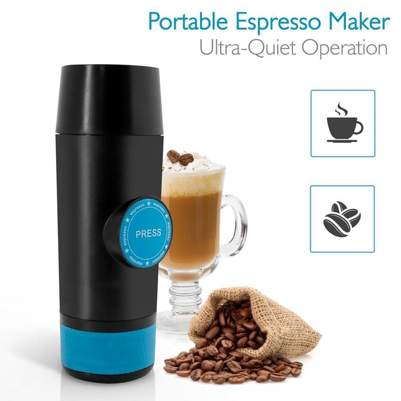 2 IN 1 CAPSULE & GROUND MINI ESPRESSO
