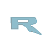 R Inlay for Hood Emblems - 2022+ Bronco Raptor