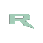 R Inlay for Tailgate Emblem - 2022+ Bronco Raptor