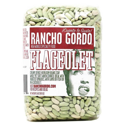 Rancho Gordo - 'Flageolet' Heirloom Beans (16OZ)