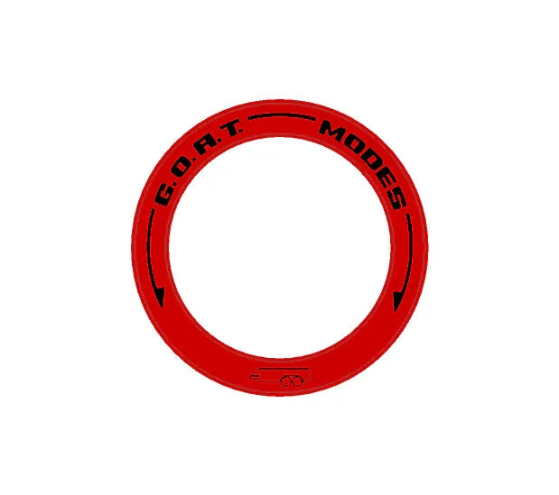 Drive Mode to GOAT Mode Dial Ring Overlay - 2024+ Ranger