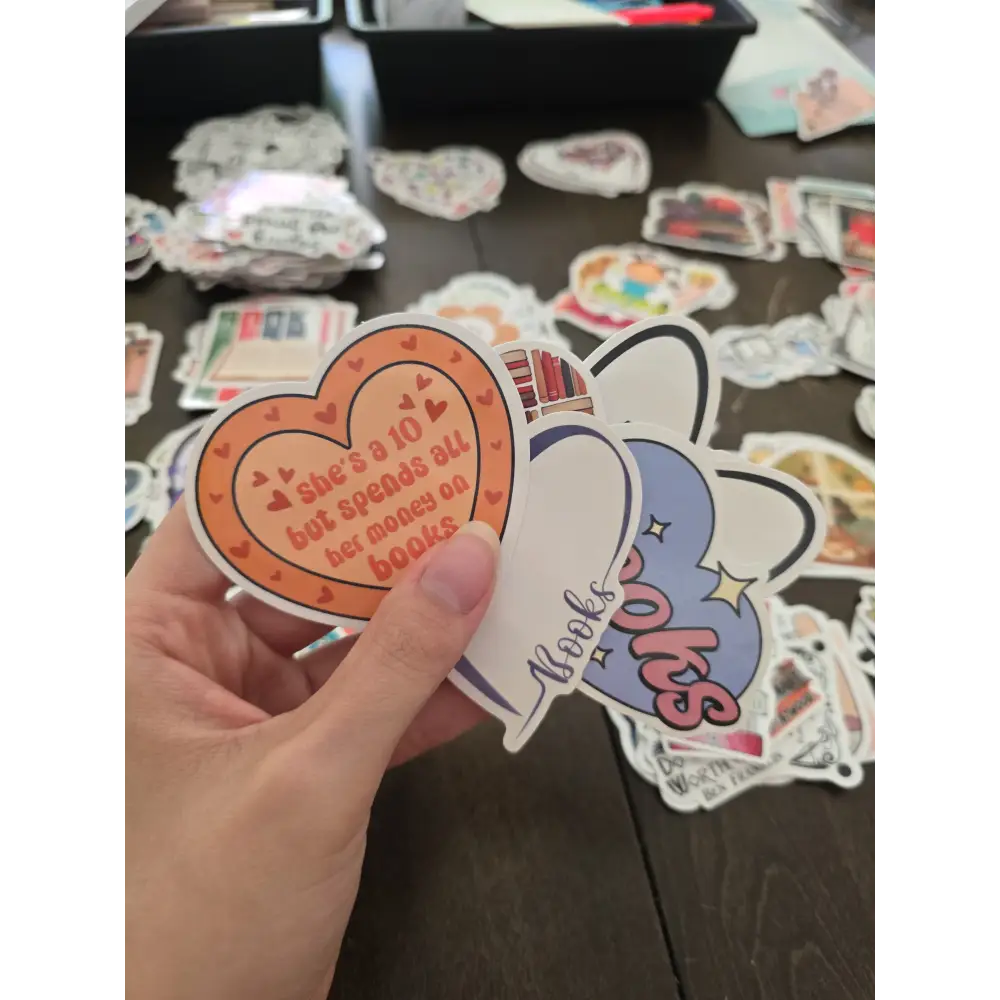 Reading Sticker Pack, 15 Stickers in one Pack