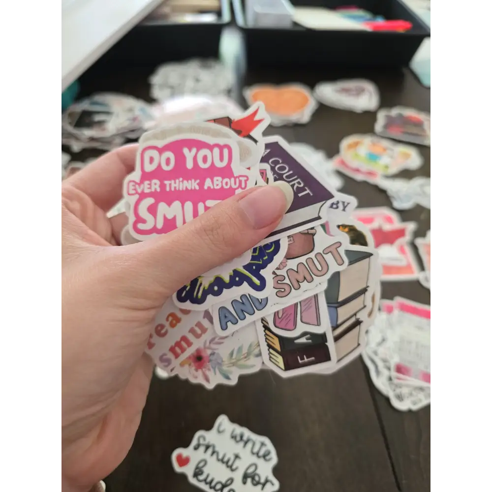 Reading Sticker Pack, 15 Stickers in one Pack