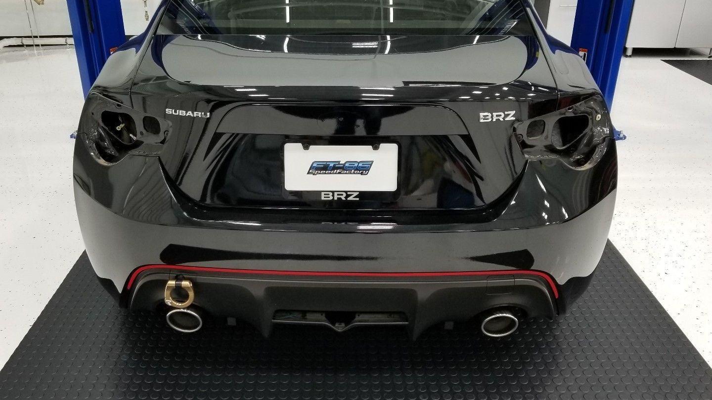 Rear Bumper STI Style Pinstripe - 2013-2020 Scion FR-S / Subaru BRZ / Toyota 86