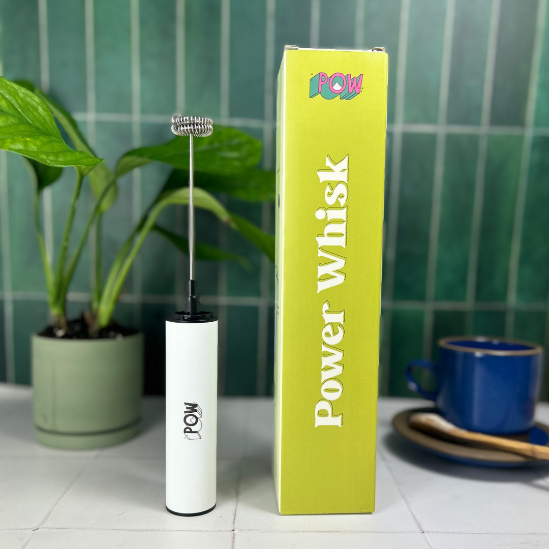 Wonder Whisk | USB Rechargeable | 2-speed electric whisk and frother by Pow
