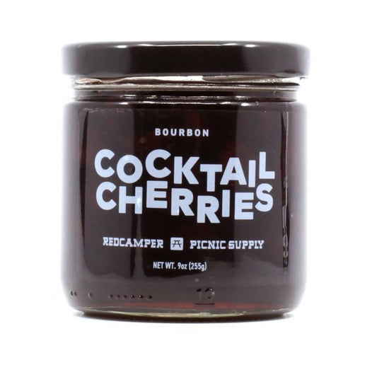Red Camper Bourbon Cocktail Cherries Bottles - 12 jars x 9oz case