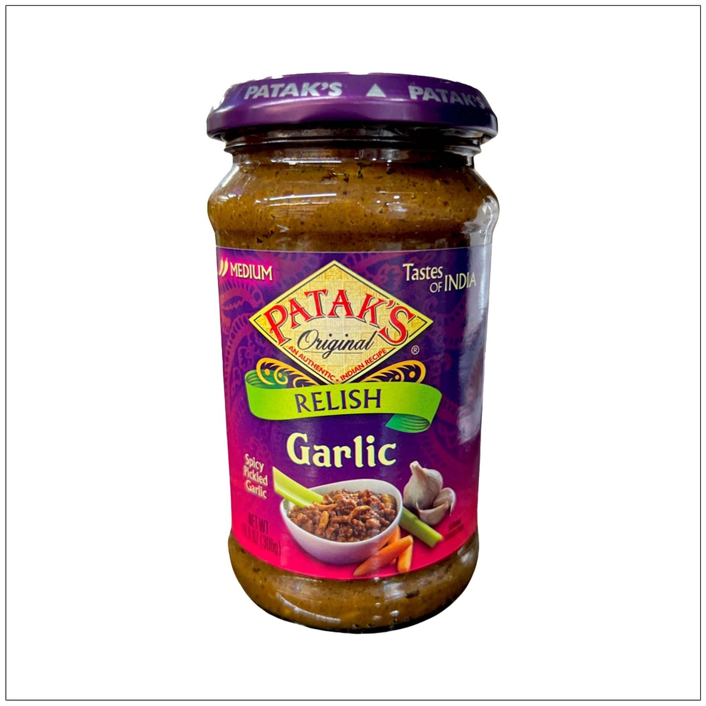 Relish Garlic Pickle Medium