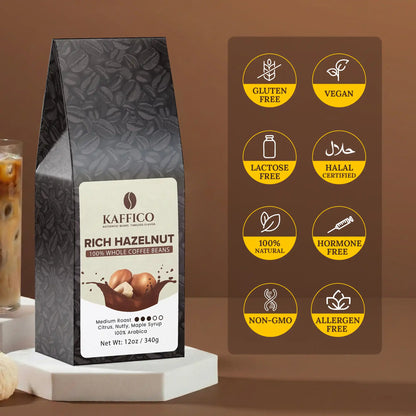 Rich Hazelnut Coffee