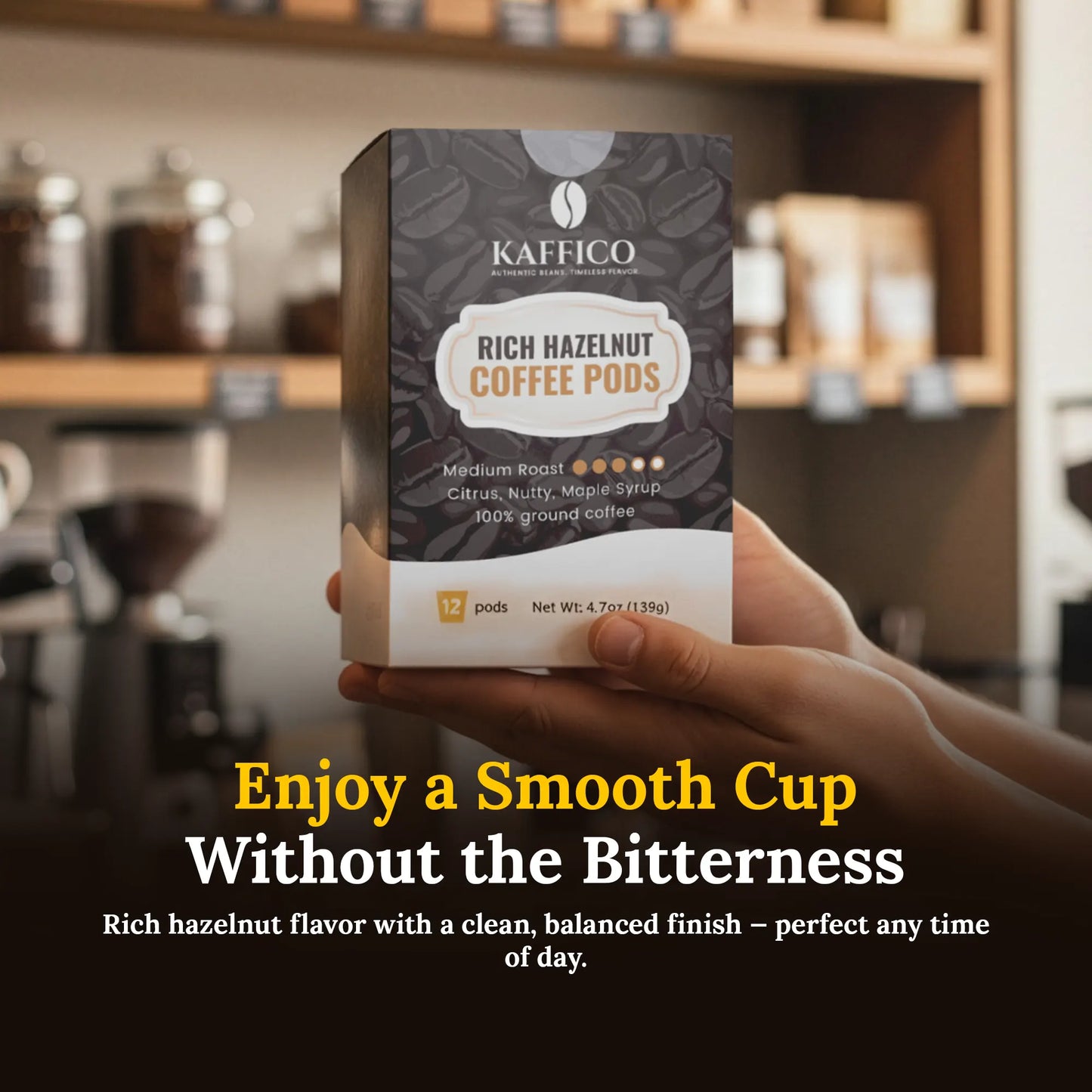 Rich Hazelnut Coffee Pods