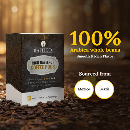 Rich Hazelnut Coffee Pods