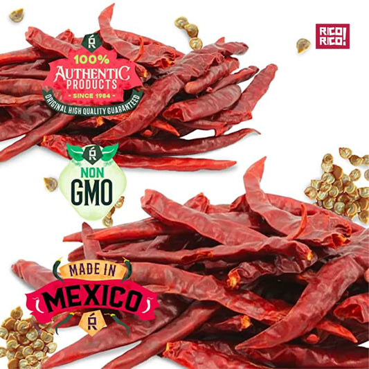 Chile de Árbol Dried Chiles – Hot & Authentic Mexican Peppers