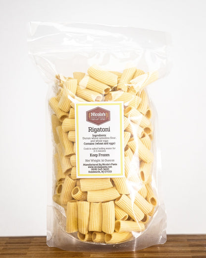 Bronze Die Fresh Rigatoni Pasta