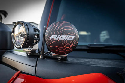 Rigid 360 Series 4" Light Cover Topo Overlays - Universal