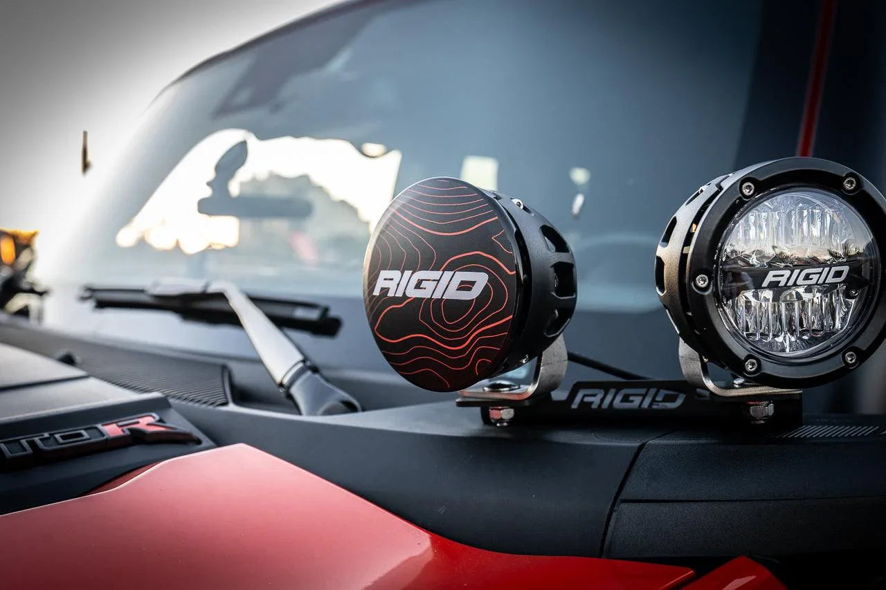 Rigid 360 Series 4" Light Cover Topo Overlays - Universal