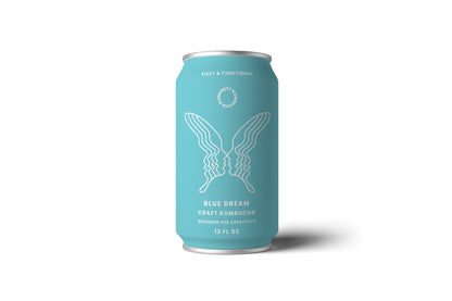RMBR Kombucha Dream Blue Spirulina Can - 24 can x 12 oz case