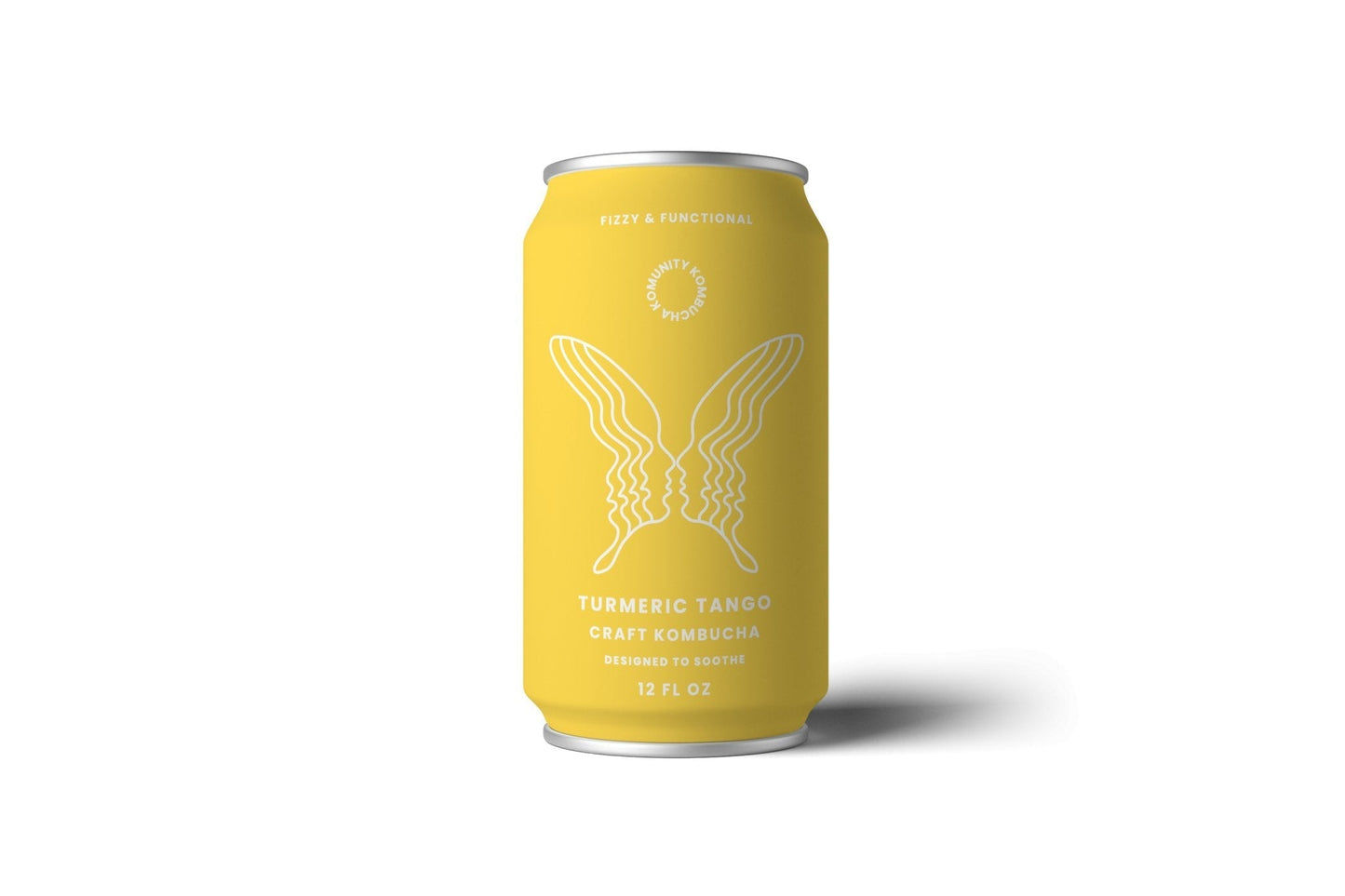 RMBR Kombucha Renew Turmeric Tango Can - 24 can x 12 oz case