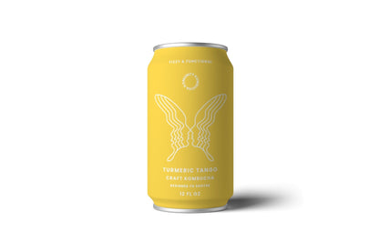 RMBR Kombucha Renew Turmeric Tango Can - 24 can x 12 oz case