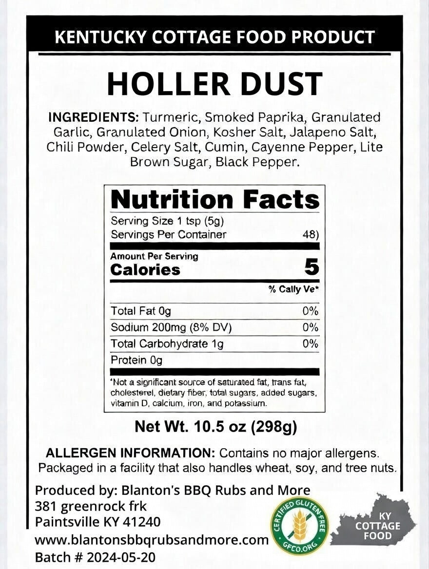Holler Dust
